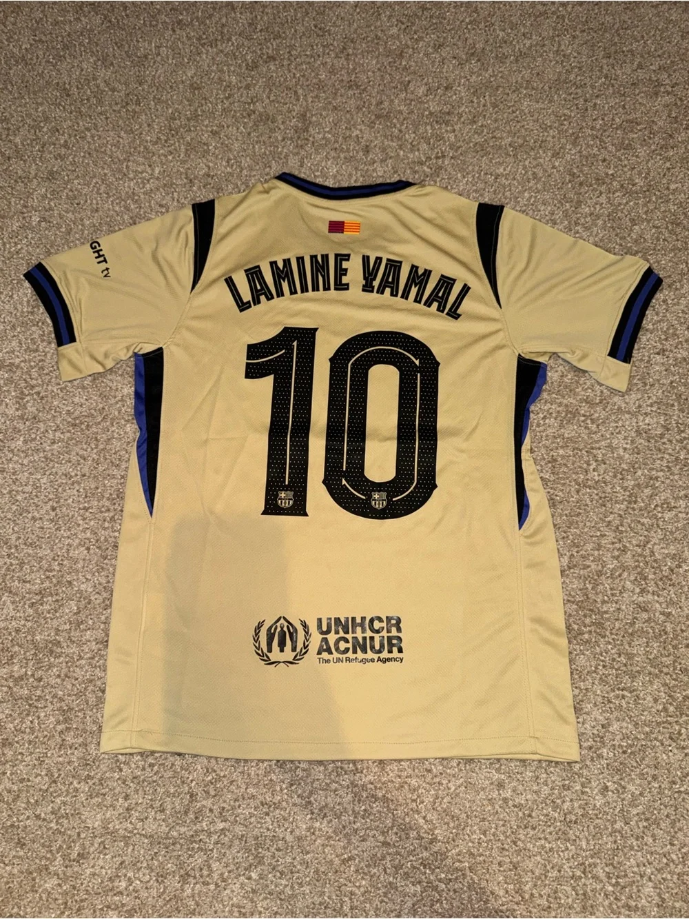 Nike x Kobe FC Barcelona 2025-26 Lamine Yamal #10 Men’s Fan Away Soccer Jersey🆕